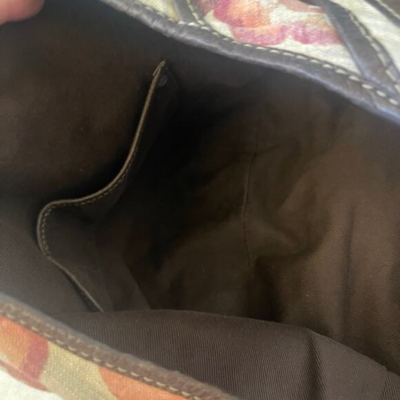 Ruehl no.925 large canvas and leather hobo bag - Picture 10 of 15